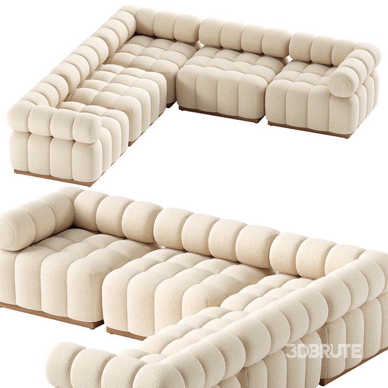Roma 5 Pc Sectional Sofa Image 3