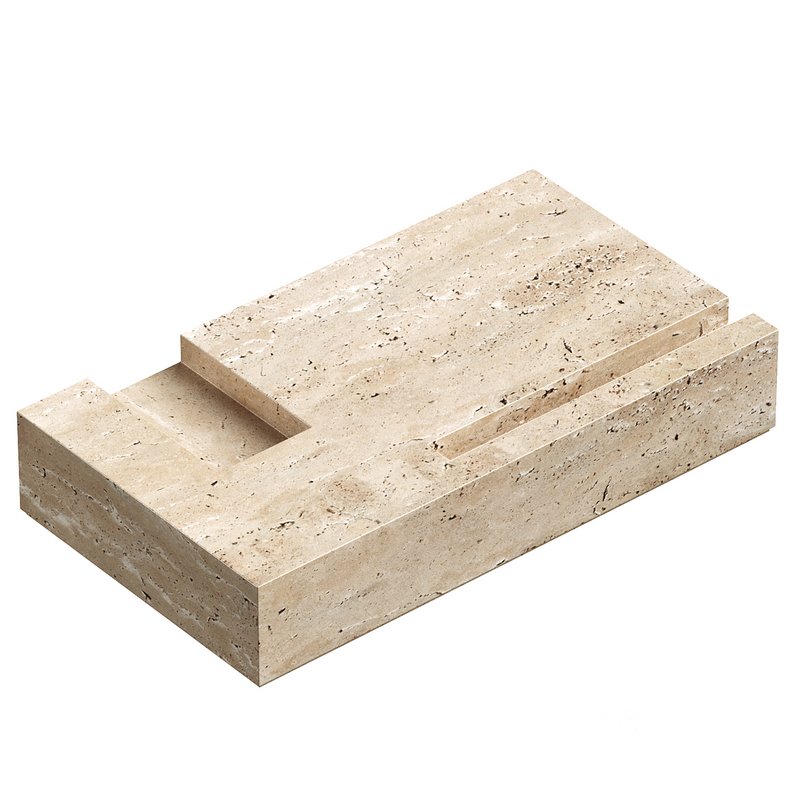 Italian Style Minimalist Marble Coffee Table Image 3