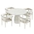 Sunbath Dining Chair & Outdoor Dining Table - Thumbnail 4