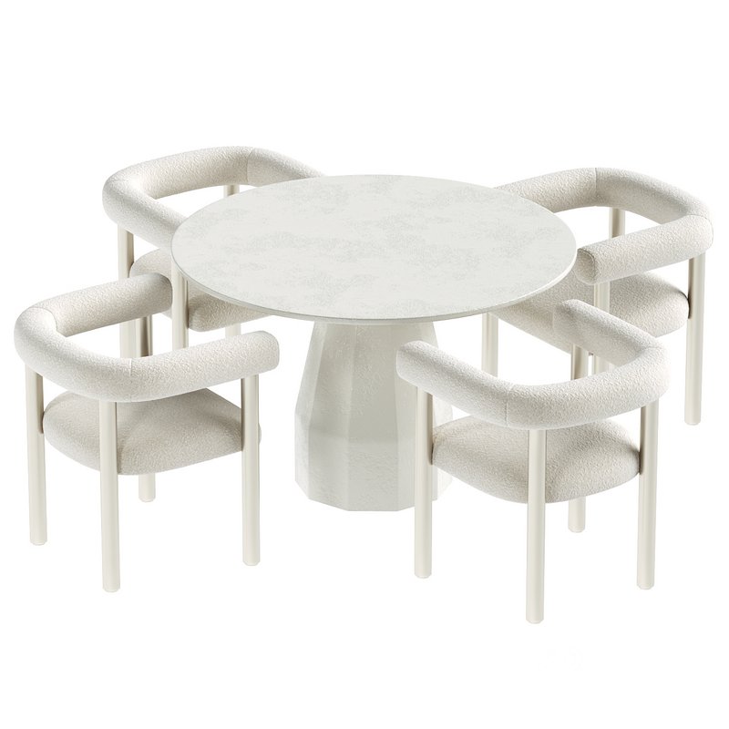 Sunbath Dining Chair & Outdoor Dining Table Image 4