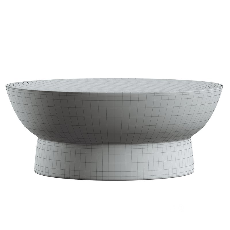 Marfa Outdoor Concrete Coffee Table Image 4