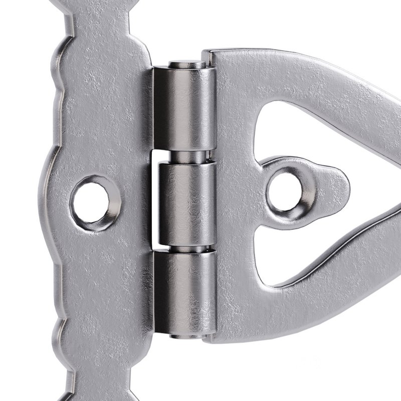 Black Wrought Iron Door Hinges Image 10