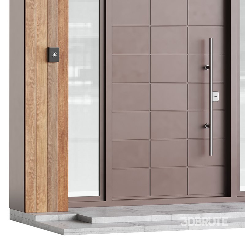 Modern entrance door 02 Image 9