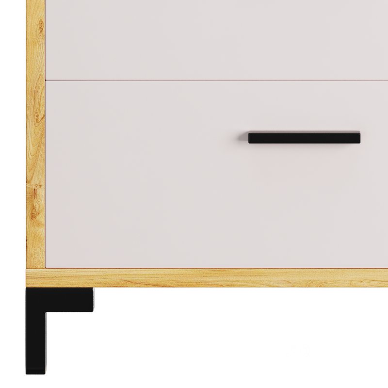 Bedside table Cleveland Wood Image 9