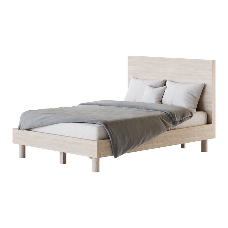 Royard Oaktree Full Size Platform Bed Image 9