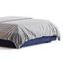 Maklaine Contemporary Navy Velvet Full Bed - Thumbnail 10