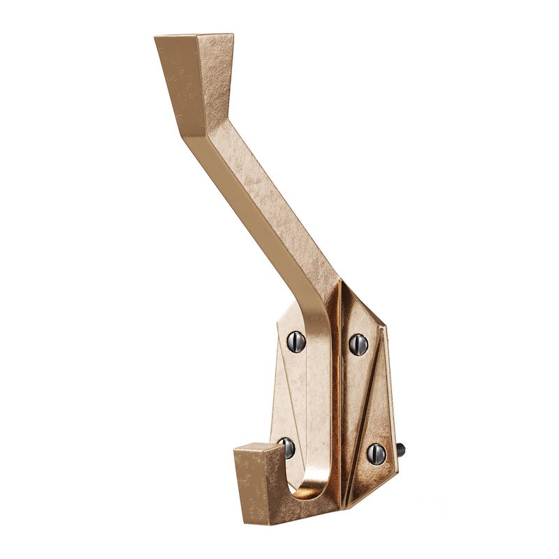 Renovator Supply Heavy Duty Coat Hooks Double Hook Coat Hanger Image 9