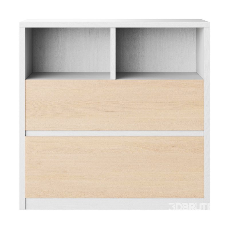 Penny Gene Plywood Latte Chest of Drawers Image 13