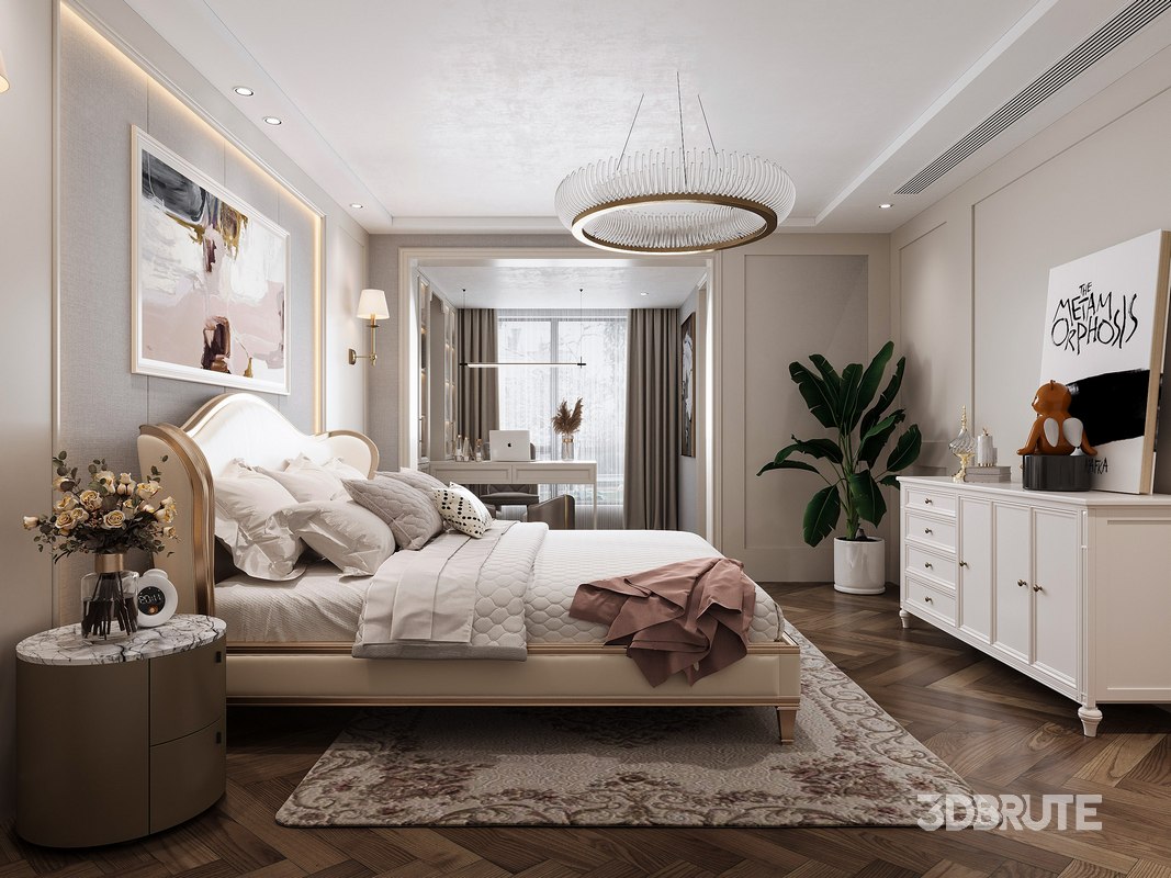 Modern bedroom Image 1