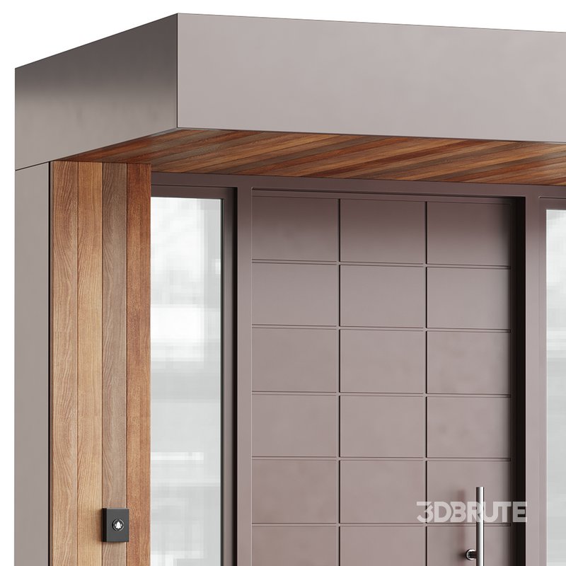 Modern entrance door 02 Image 11