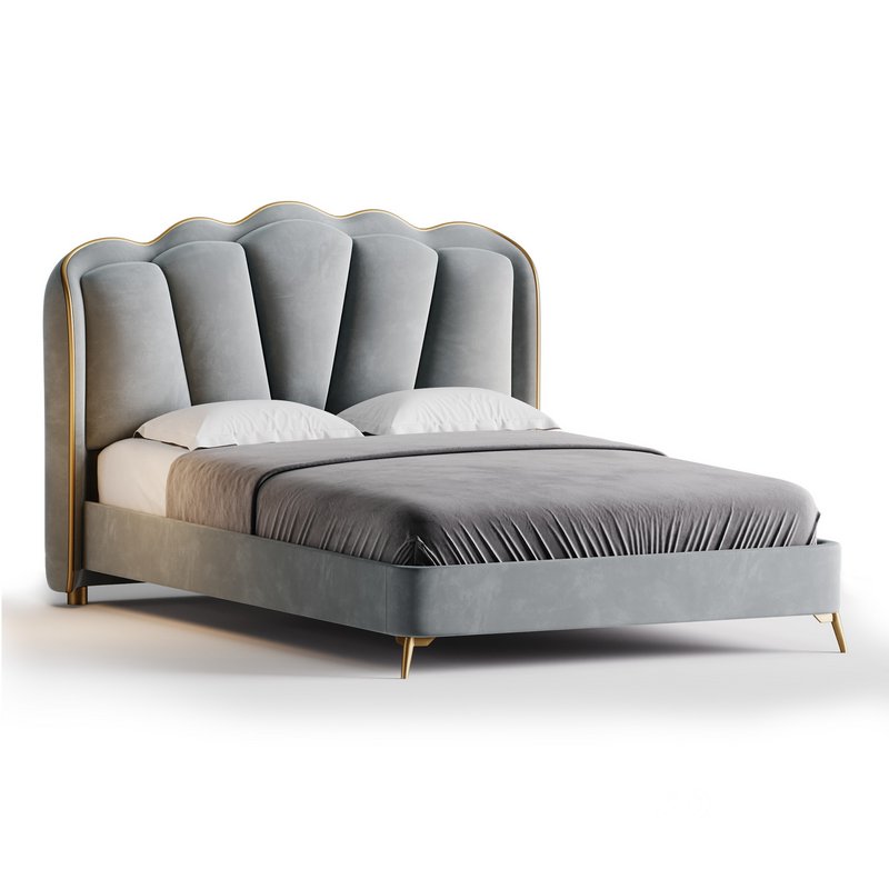 Living Room Use Sponge Padded Platform Bed Image 11