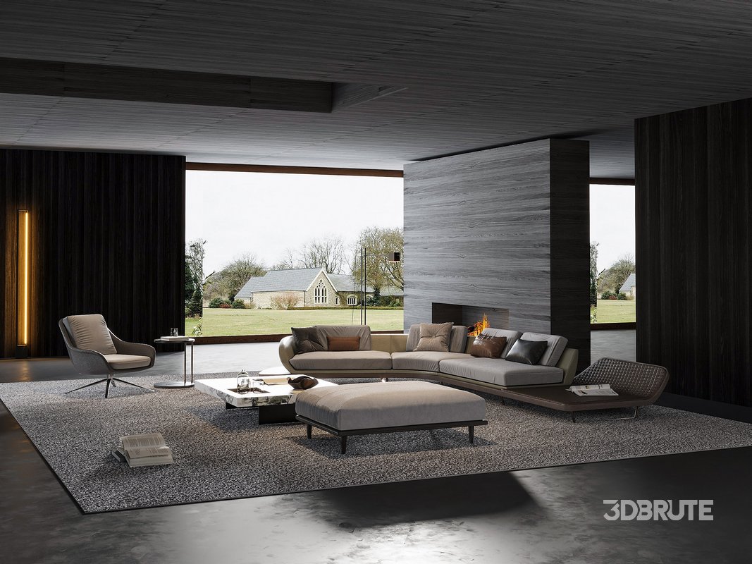 Modern living room Image 1