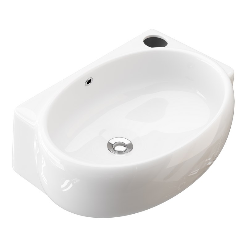 Corner Wall Mount Bathroom Image 11