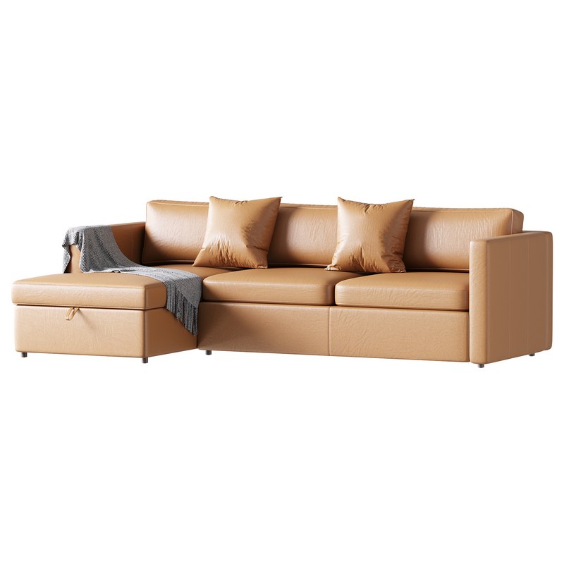Harris Leather Sofa 3 Image 11