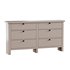 Modern Farmhouse 6-Drawer Dresser - Thumbnail 10