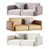 Modern Single Brown Sofa - Thumbnail 1