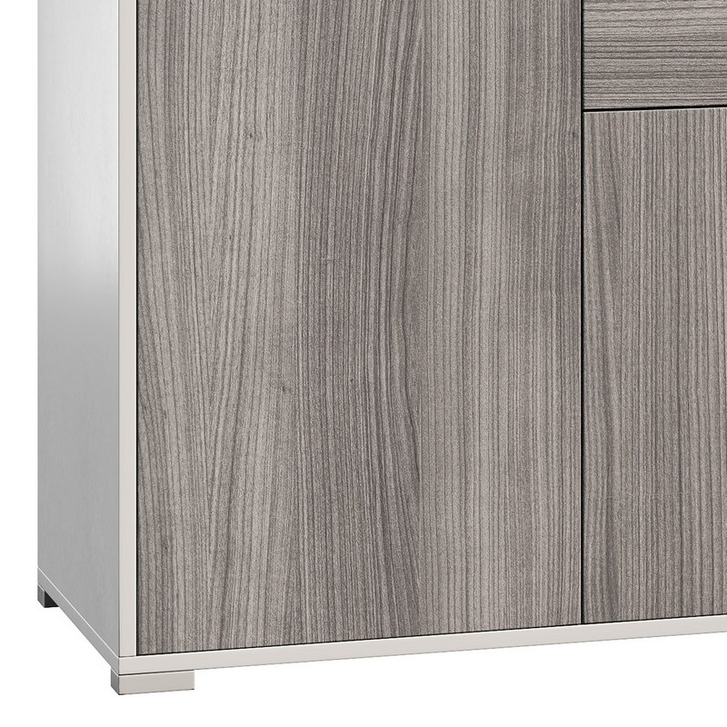 HOMCOM High Gloss Buffet Black Image 11