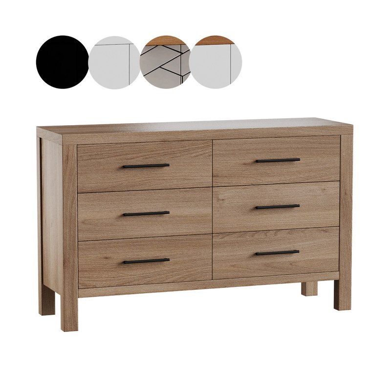 Finn 6-Drawer Dresser Image 1