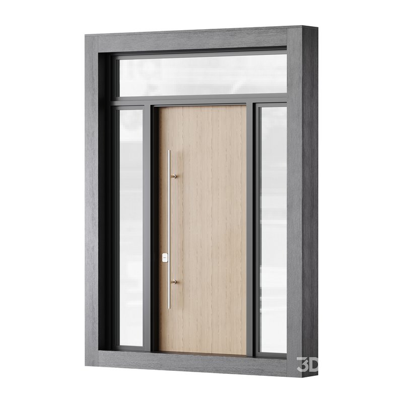 Modern entrance door 04 Image 11