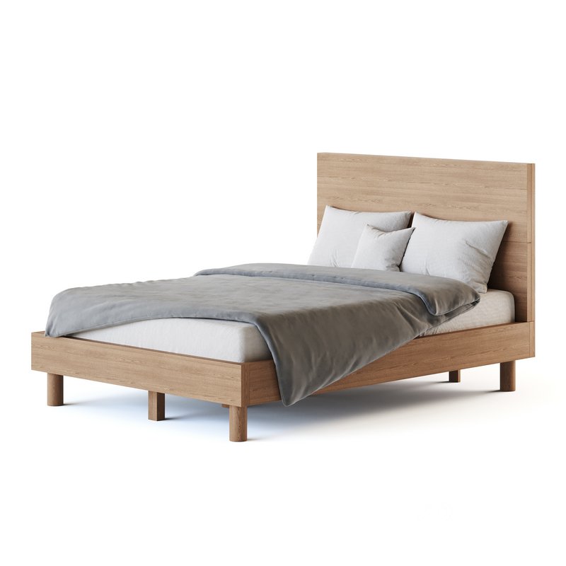 Royard Oaktree Full Size Platform Bed Image 12