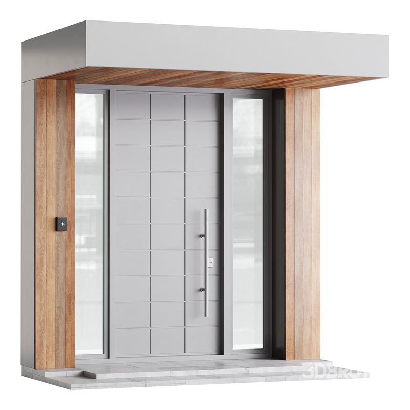 Modern entrance door 02 Image 12