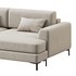Corner sofa Edwin Velvet Terra - Thumbnail 12