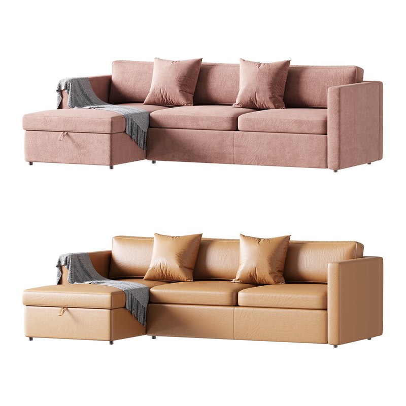 Harris Leather Sofa 3 Image 1