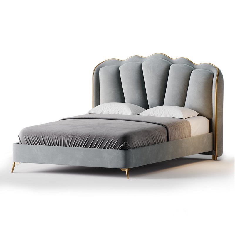 Living Room Use Sponge Padded Platform Bed Image 12