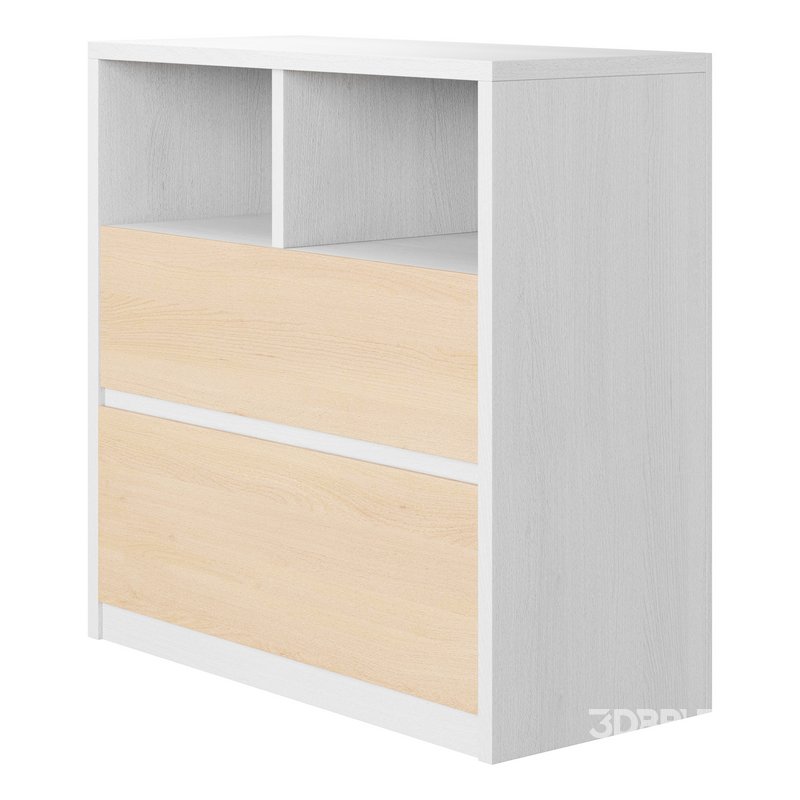 Penny Gene Plywood Latte Chest of Drawers Image 10