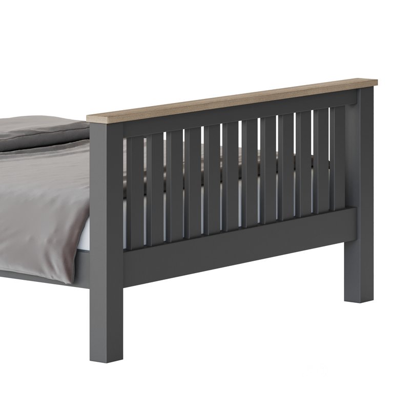 uhomepro Gray Full Size Bed Image 11