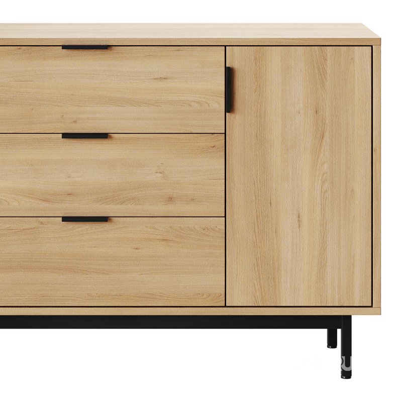 Atwell 3-Drawer Dresser Image 12