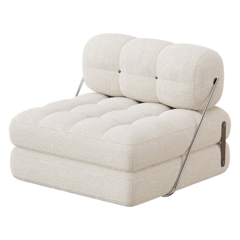 TALIA BOUCLE LOUNGE CHAIR Image 13