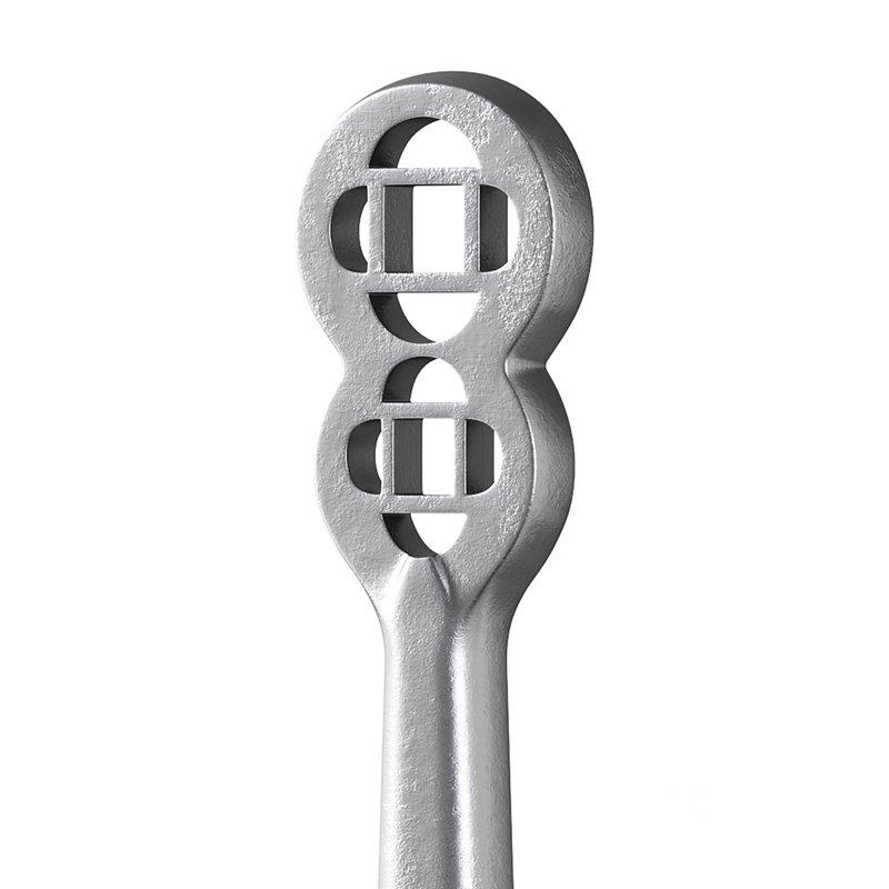 Polished Solid Aluminium Carpet Clip Stair Holder Pair Image 13