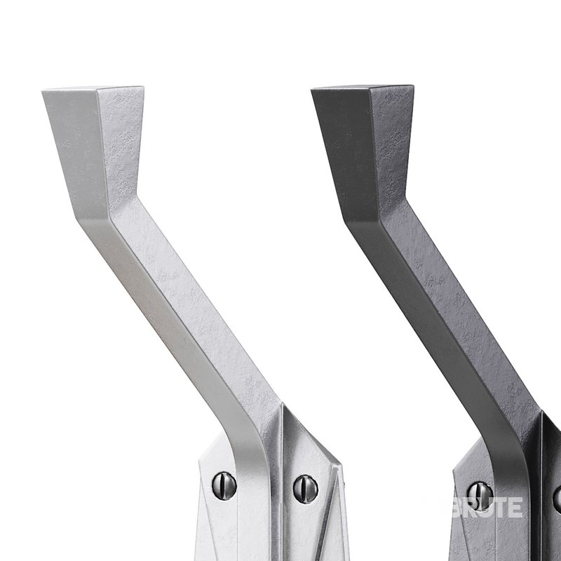 Renovator Supply Heavy Duty Coat Hooks Double Hook Coat Hanger Image 12