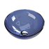 Blue Tempered Glass Vessel Sink - Thumbnail 1