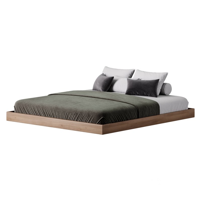 Espresso Platform Bed Image 12