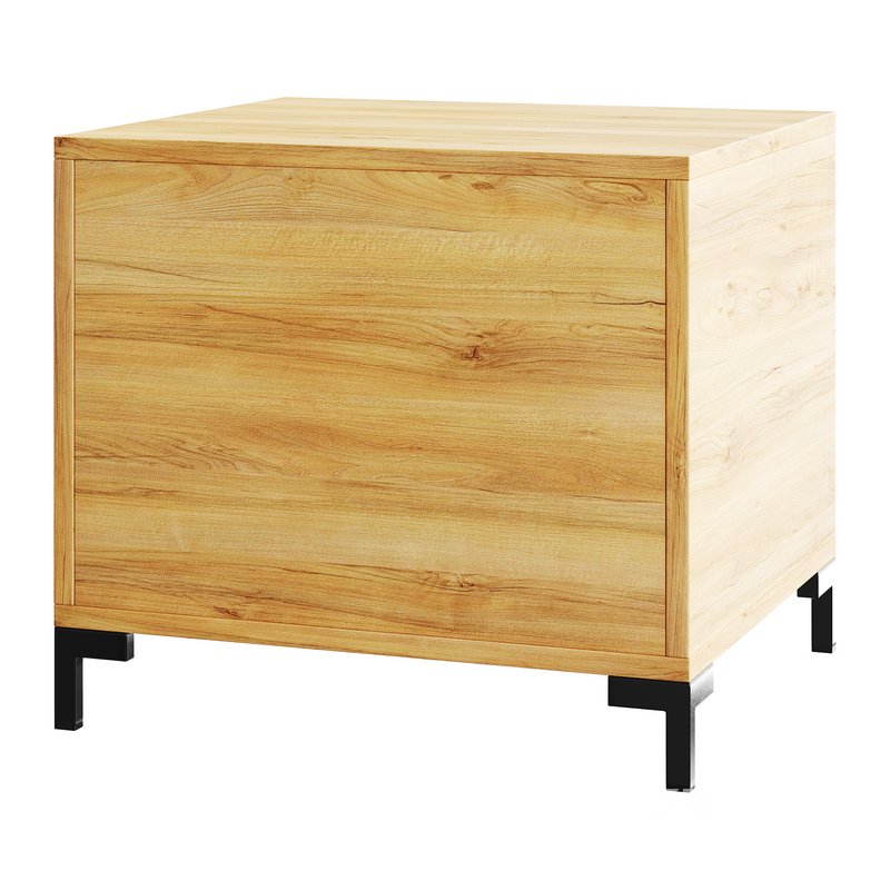 Bedside table Cleveland Wood Image 13
