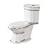 Corner Elongated Two Piece Dual Flush Bathroom Toilet - Thumbnail 12
