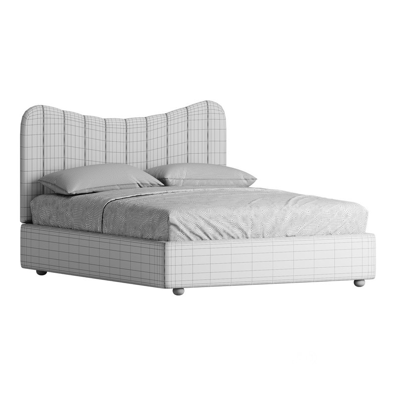 Bed LINE BEIGE by Romatti Image 13