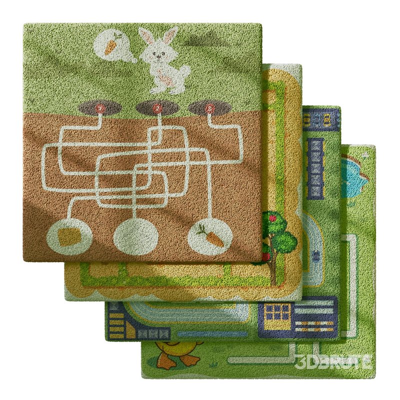Kids carpet set 7 Image 1