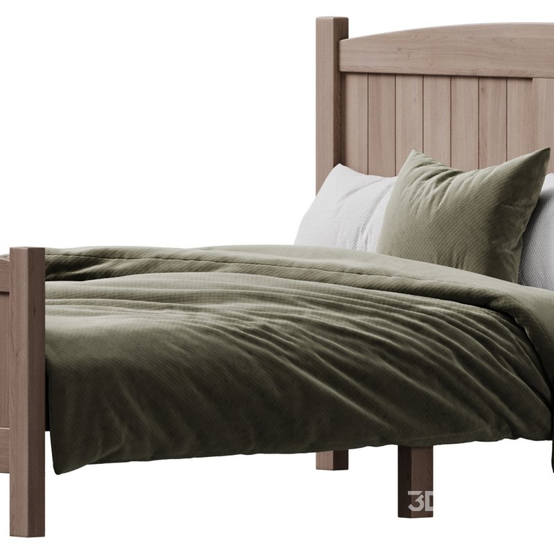 kids bed Zimtown Full Bed Frame Image 14