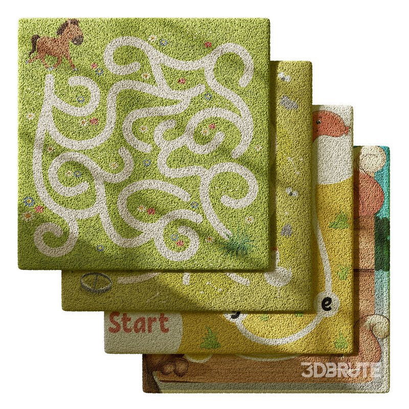 Kids carpet set 8 Image 1