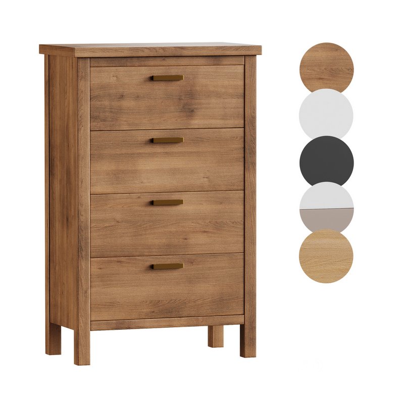 Reed 4-Drawer Dresser Image 1