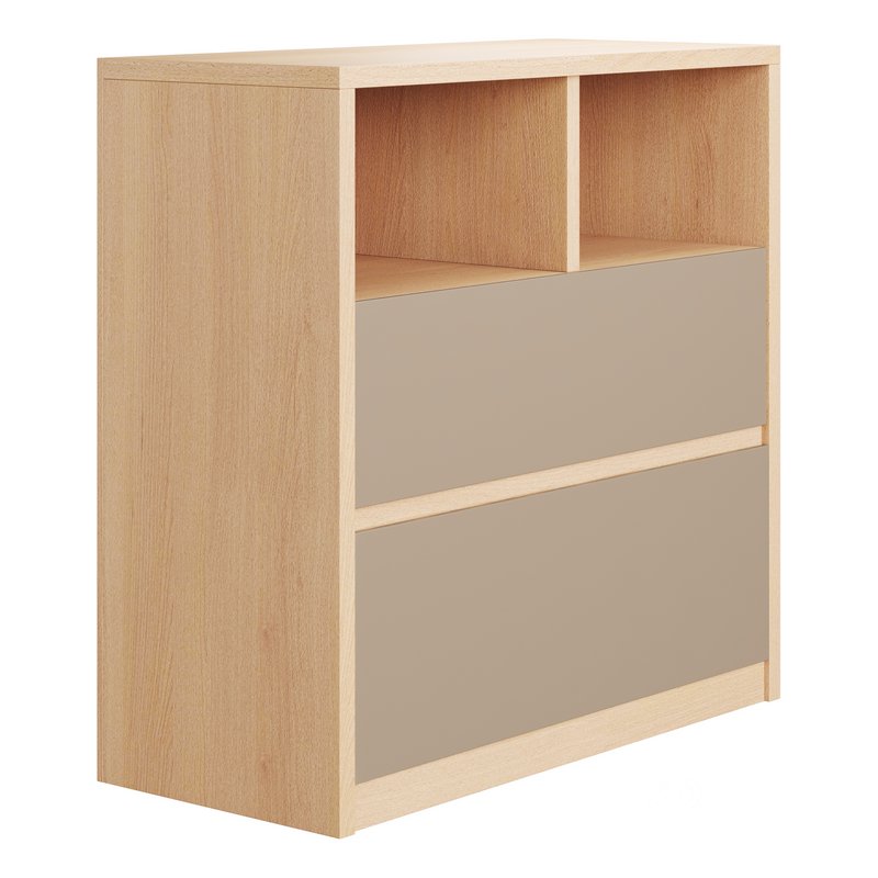 Penny Gene Plywood Latte Chest of Drawers Image 12