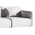 Modern Single Brown Sofa - Thumbnail 15