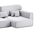 Corner sofa Vienna Bucle White - Thumbnail 15