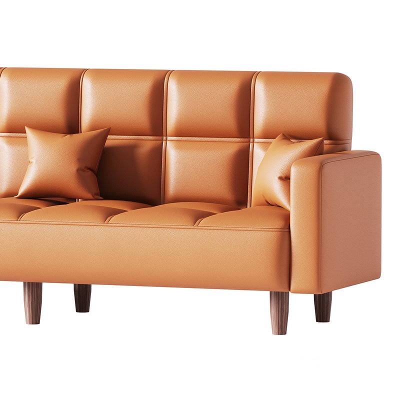 Modern 4-Seat Convertible Sofa Image 15