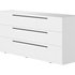 Kimball Chest of Drawers-3 White Wood Latte - Thumbnail 14