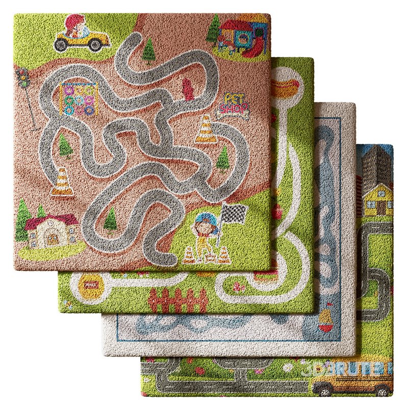 Kids carpet set 4 Image 1