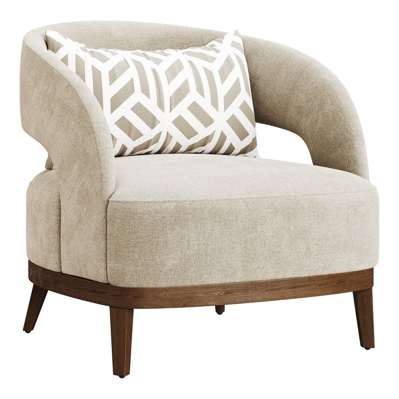 BOLERO UPHOLSTERED CHAIR Image 1